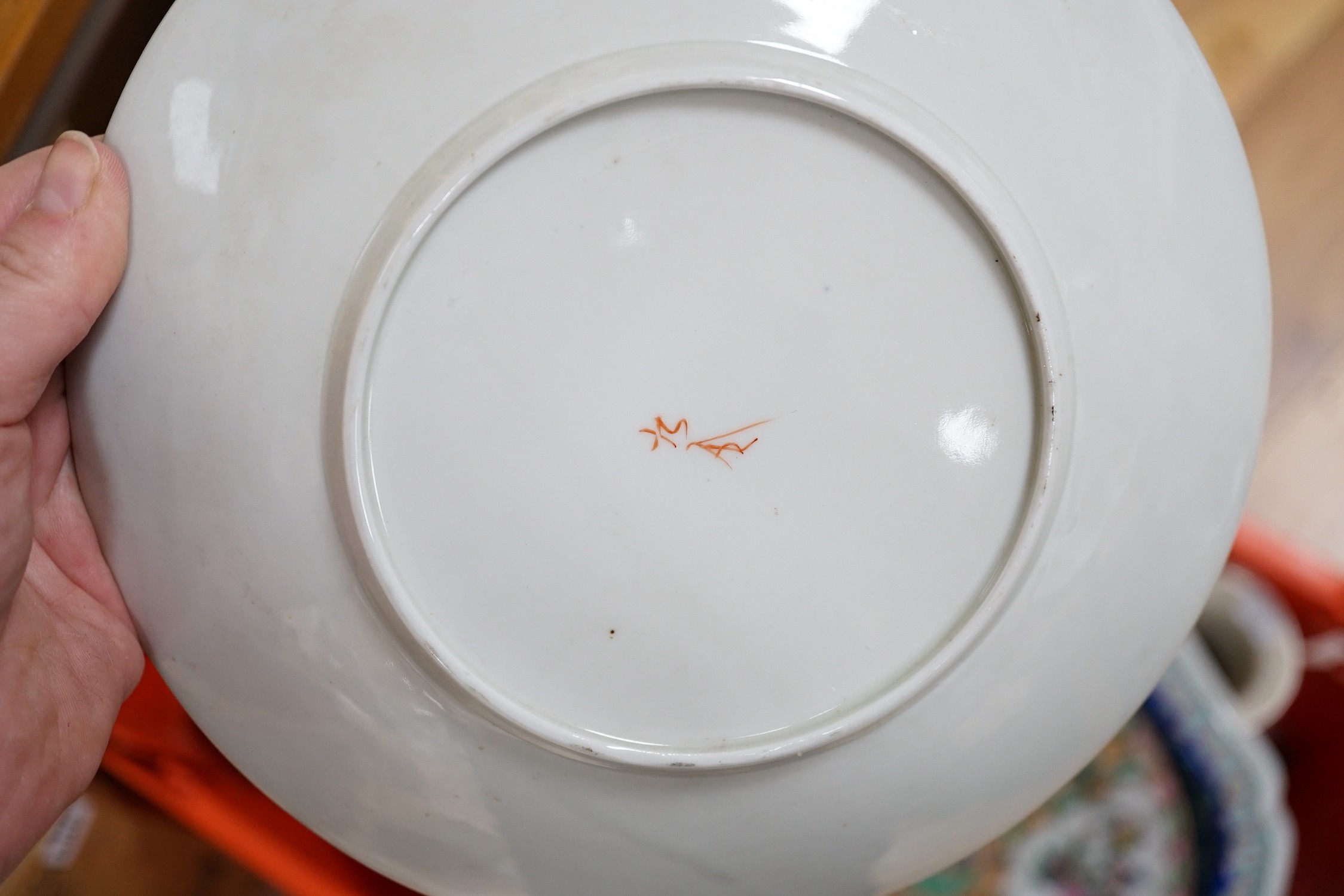 A group of Japanese and Chinese ceramics